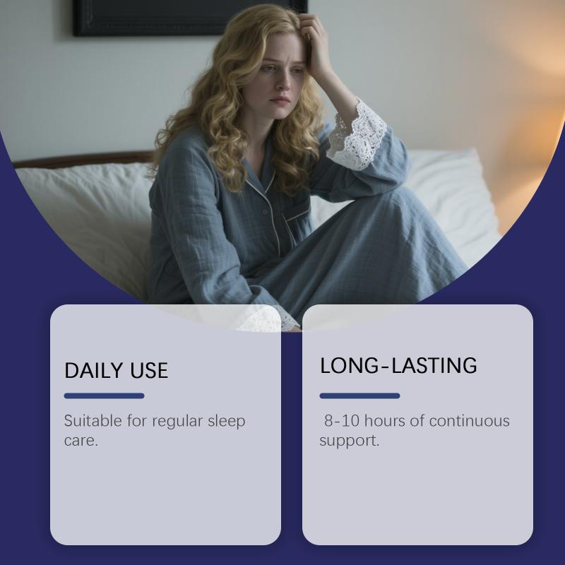 Пластырь Laniska Sleep Care для ухода за кожей тела Комфорт Нежный ночной Гипоаллергенный Мягкий для чувствительной кожи