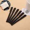 Write Smoothly Ballpoint Pen with Retractable Blank Scroll Exam Pen Fashion Black Gel Pen