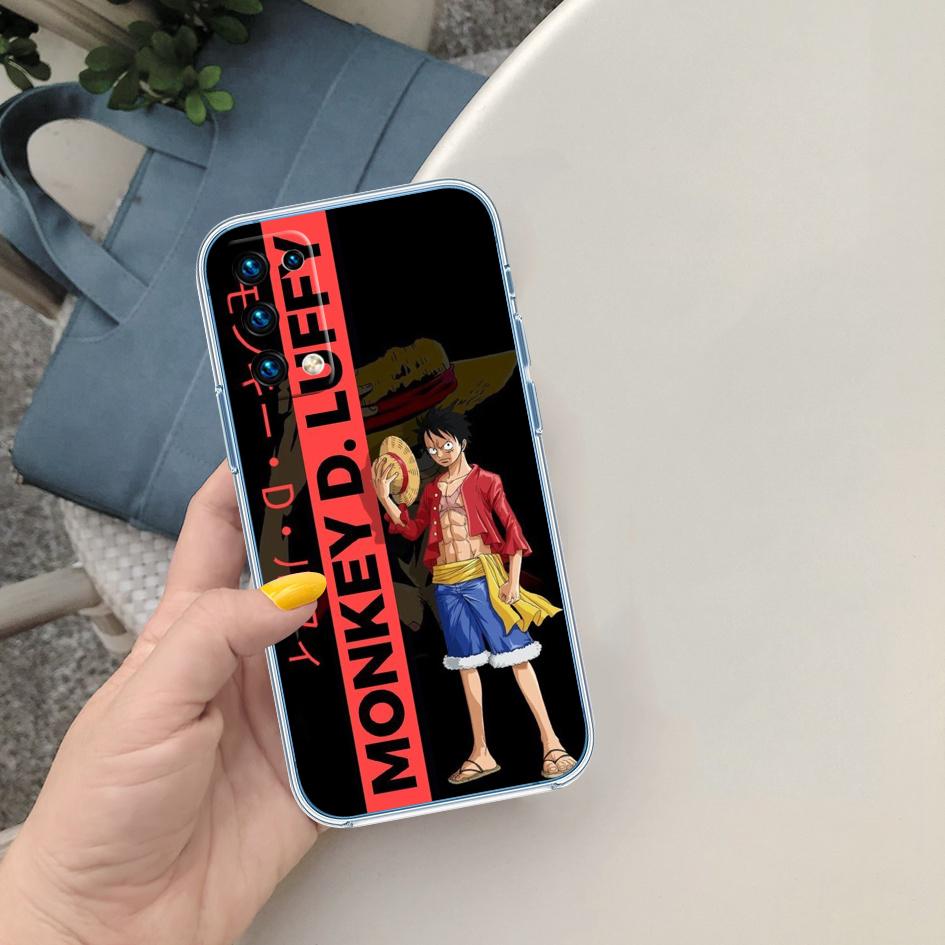 One Piece Anime Transparent Phone Case for Motorola Moto G40 G04 G05 One Ace Action Fusion + Plus Hyper Macro Vision Zoom