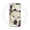 Case for Xiaomi Redmi Note 5 AI Dual Camera Pitbull Dog White