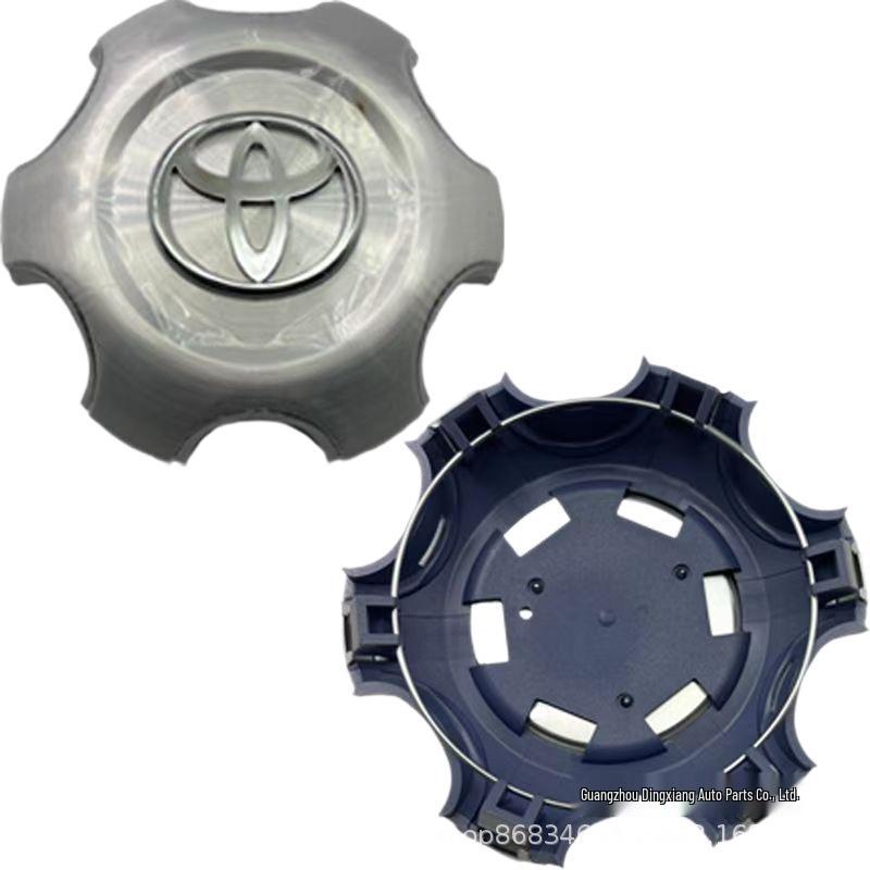 Центральная заглушка колеса с металлической текстурой для Toyota Prado 2003-2009