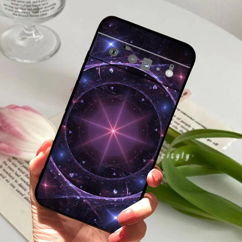 For Google Pixel 6 Pro 5G Case GF5KQ Soft Silicone TPU Phone Cover For GOOGLE PIXEL6 PRO Coque Shockproof Bumper Cute Animal