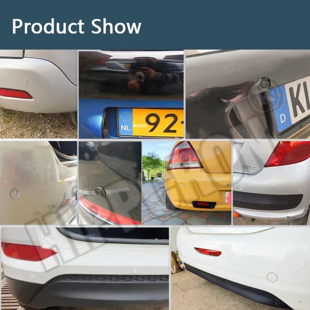 Универсальный комплект датчиков парковки автомобиля Акустическая система заднего хода автомобиля Авто радар-детектор