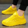 Men’s Black Sports Shoes Women White Running Sneakers Students Over Sized Basketball Shoes Couple Red Yellow Unisex Jogging Shoes
