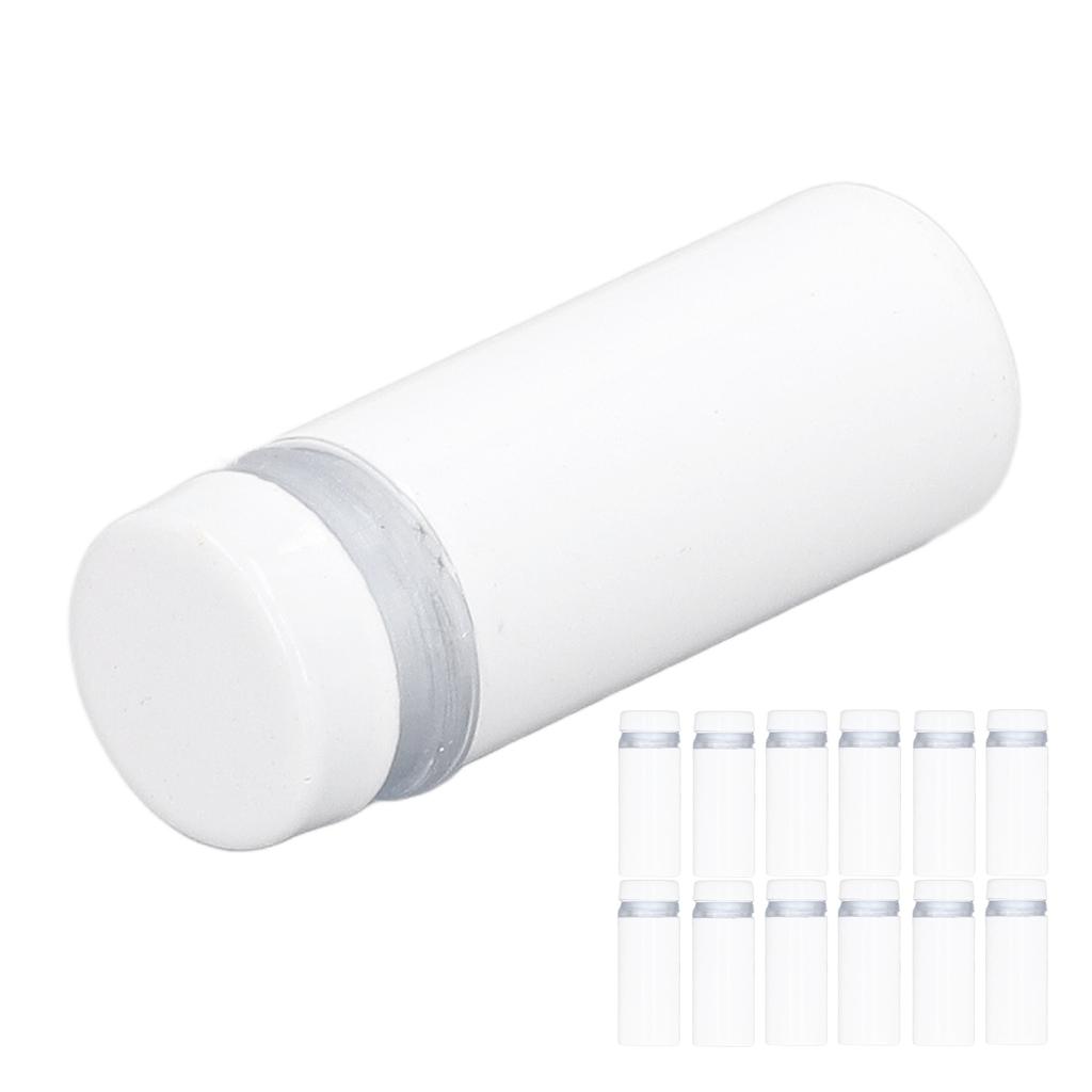 12 шт. Винты-стойки из нержавеющей стали, крепеж для рекламы и настенных табличек из акрила, 12x30 мм