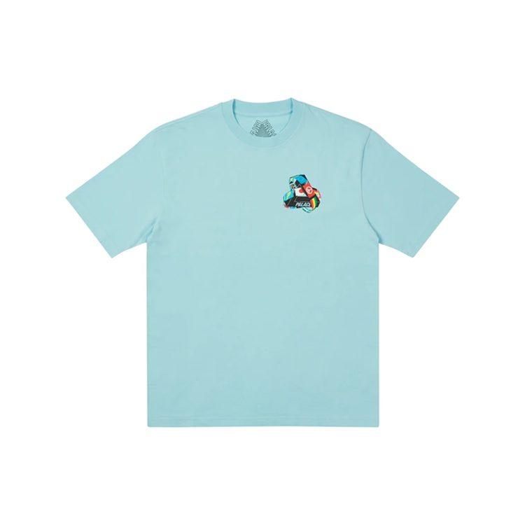 Palace Футболка с тремя флагами P20TS093
