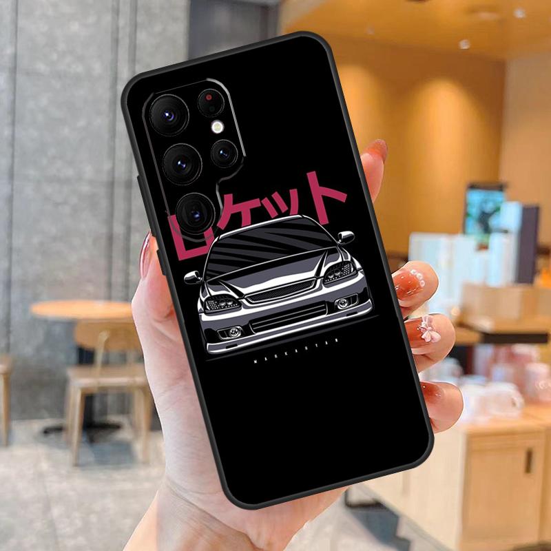 Чехол для телефона JDM Drift со спортивным автомобилем для Samsung Galaxy S25 S24 S23 S22 S21 S20 Ultra S9 S10 Plus S25 FE Задняя крышка
