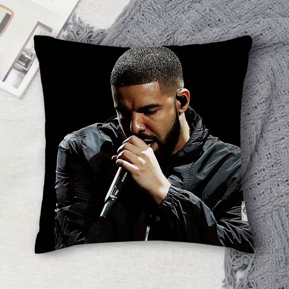 D-Drake Double-Sided Printed Square Decorative Cushion Cover For Sofa Living Room Home Decor