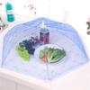 Lace Foldable Round Food Cover Breathable Mesh Tableware Protector for Fruit & Dishes Ventilated Fly & Insect Proof Cover
