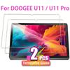 Screen Protector for Doogee U11 / U11 Pro (11.0") 2025 Tempered Glass Film 9H Scratch-Resistant Anti Fingerprints HD No Bubbles