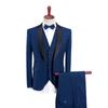2023 Classic Men 'S Suits Groom Wear Tuxedos 3 -Piece Wedding Suits Slim Fit Groomsmen Best Man Suit For Men (Jacket +Pant +Vest )