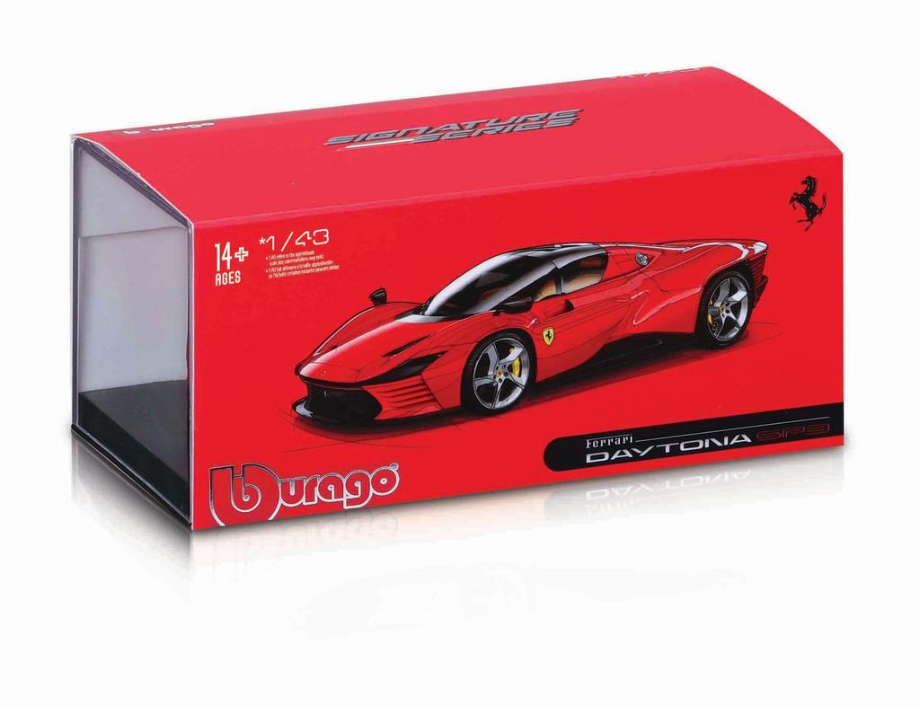 BURAGO Ferrari Daytona SP3 Красный Готовый продукт 1/43