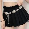 Belly Chain Bohemian Waist Chains Oval Tassel Body Chain Fashion Dress Belt Chains  Women