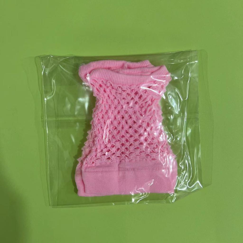 Короткие сетчатые перчатки для ночного клуба, многоцветные сексуальные эластичные перчатки, сетчатые перчатки в стиле панк, полые перчатки без пальцев