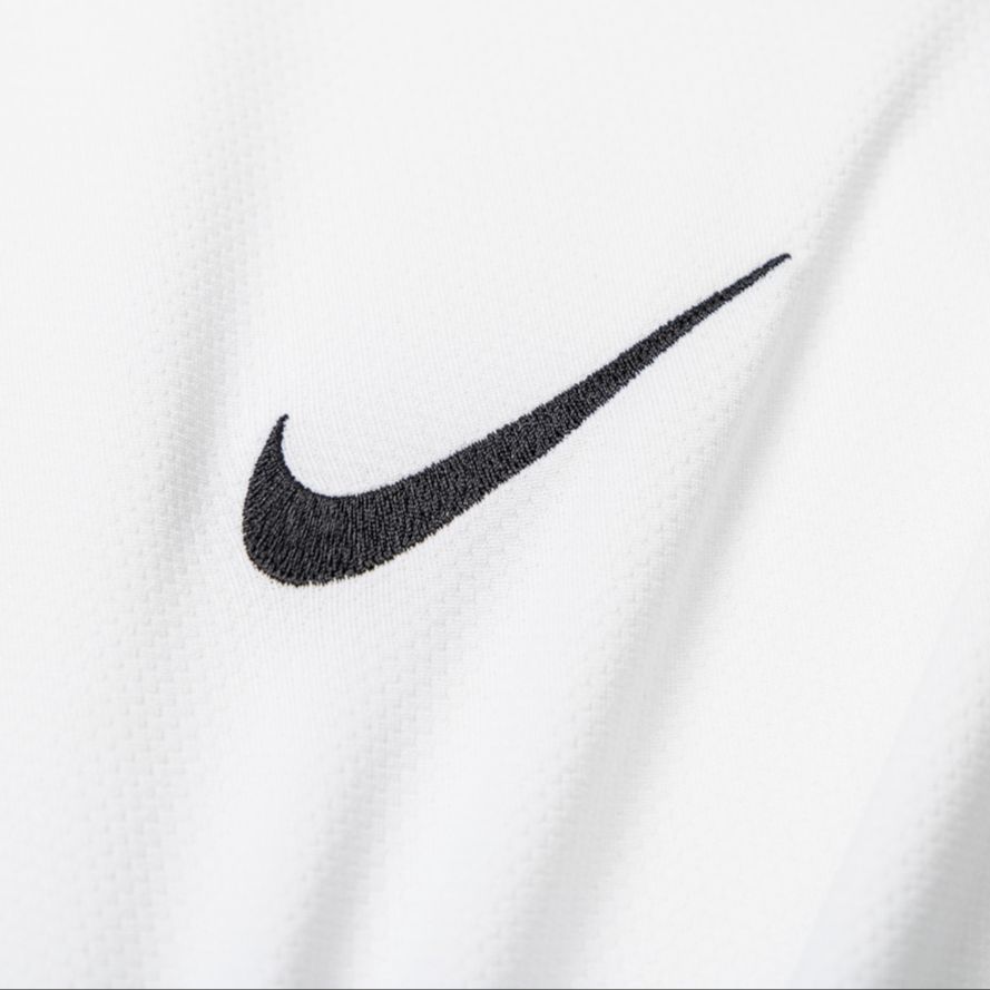 Nike Мужская трикотажная футболка с коротким рукавом Dri-Fit, быстросохнущая, дышащая, топы, белая 448190-100