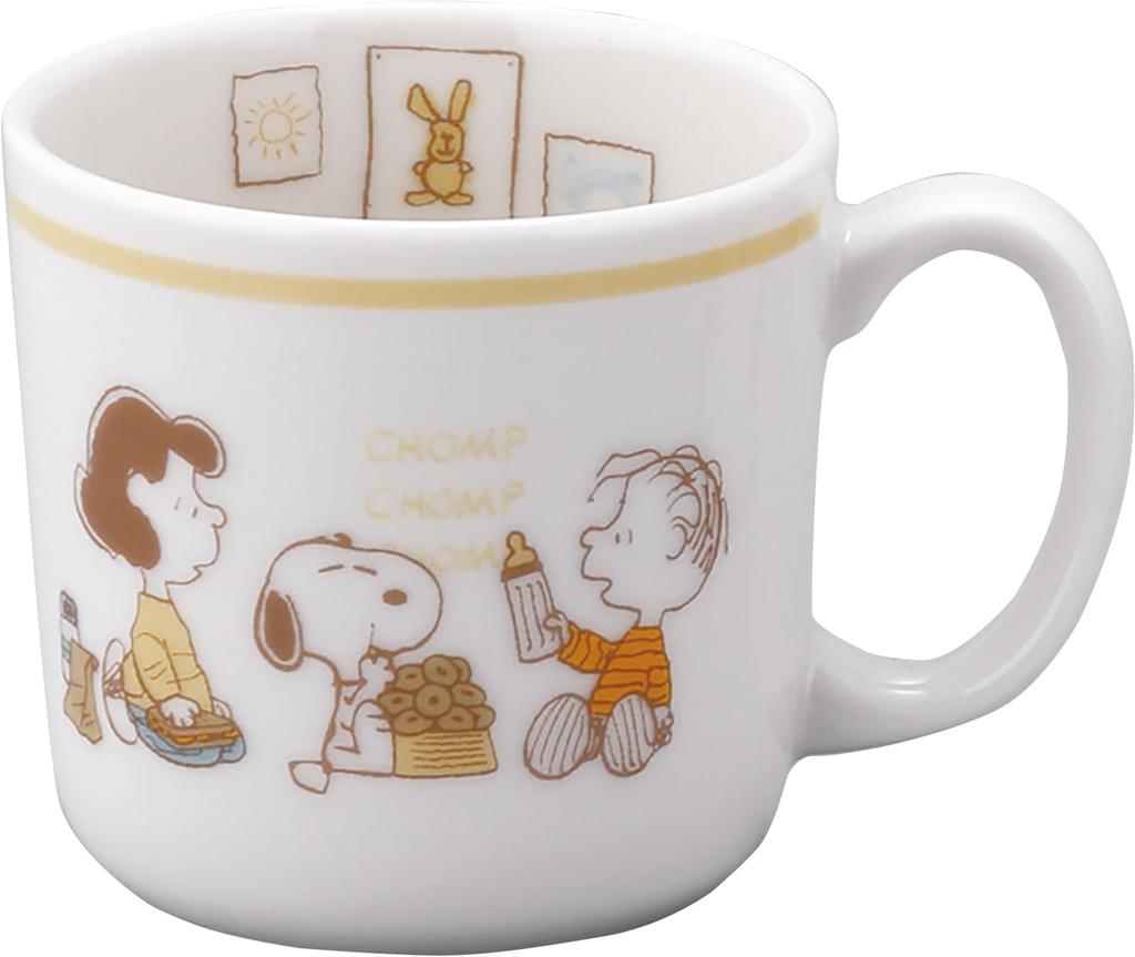 Snoopy Peanuts Tableware Set Gift Present Baby Gift Made In Japan Yamaka Shoten 4-piece Children's SN1700-113