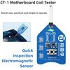 Тестер катушек CT-1 Тестер катушек материнской платы Индукторный детектор Инструмент для ремонта ПК Электромагнитная индукция Быстрая проверка неисправностей