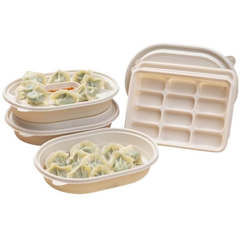Mr. Corn Biodegradable Corn Starch Dumpling Box