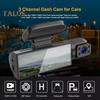 1080P Dash Cam Driving Recorder with Night Vision Loop Recording Wide-Angle Universal Easy To Install Dual Camera Dash Cam