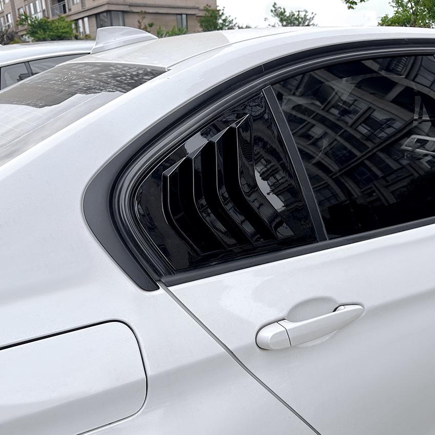 Для BMW 3 серии F30 318i 320i 325i 2013-жалюзи на заднем боковом окне, вентиляционные шторы, крышка, накладка, жалюзи, автомобиль