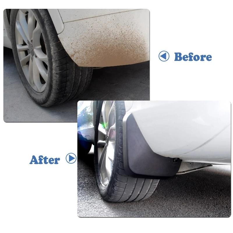 For TOYOTA Corolla Cross -2024 4PCS Mud Flaps Splash Guard Mudguards MudFlaps Front Rear Fender Auto Styline Car Accessories