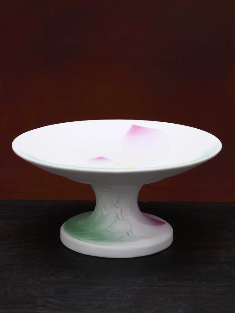 Ceramic Buddha Hall Offering Platform Buddhist Tools and Supplies Lotus Incense Burner Holy Water Cup Vase Home Furnishings