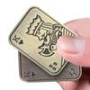 Shuffle EDC KK Lucky Poker Coin Антистресс Техасская новинка Непоседа игрушки щипцы металлические магнитные игрушки Холдем украшение офисного стола