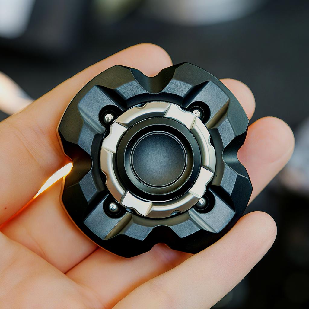 Броневой Апен Вращалка Fidget Spinner Ролик Нержавеющая Сталь Металл Вращающийся Ручной Волчок Наконечник EDC Снятие Стресса Сенсорная Игрушка Против Тревоги