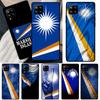 Чехол с флагом Маршалловых островов для Samsung Galaxy A51 A71 A50 A70 A33 A53 A73 A12 A22 A32 A52 A72 A21S A52S