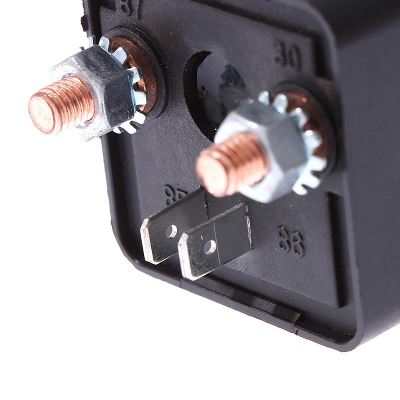 12 В, 200 А, сверхмощное реле с разделенной зарядкой/лебедкой для автомобиля, фургона, лодки, 4 контакта