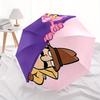 Pink Panther Detective Automatic Open/Close Umbrella   Compact Travel Umbrella, 8 Rib Heavy Duty Construction, Ideal Gift, 174