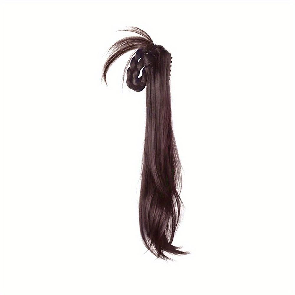 Claw Ponytail Long Ponytail Extensions Synthetic Clip In Hair Extensions Elegant For Daily Use Hair Accessories