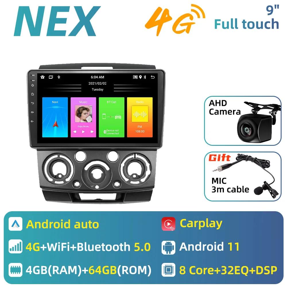 Car Stereo for Ford Everest Ranger Mazda BT50 BT-50 2006-2011 2 Din Android Radio Screen Multimedia Player Autoradio Head Unit
