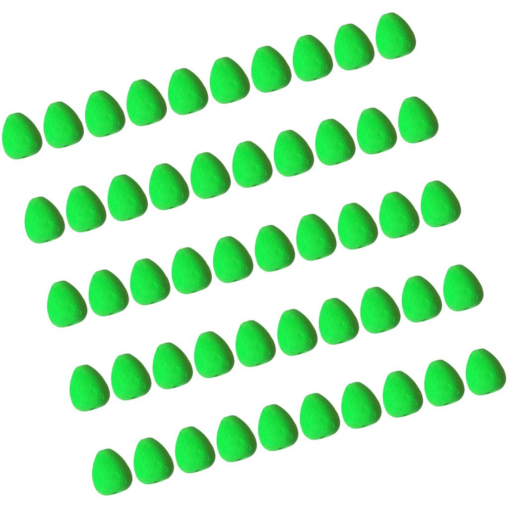 10 шт./50 шт. Пенопластовые поплавки Овальные Индикаторы поклевки для нахлыста Поплавки для оснасток для помпано Яркого цвета Поплавки для оснасток для рыбалки на форель