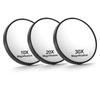 10X-40X Suction Cup Magnifying Mirror - Portable High-Definition Adjustable Mirror for Makeup, Skincare, Blackhead Removal with Hands-Free Design
