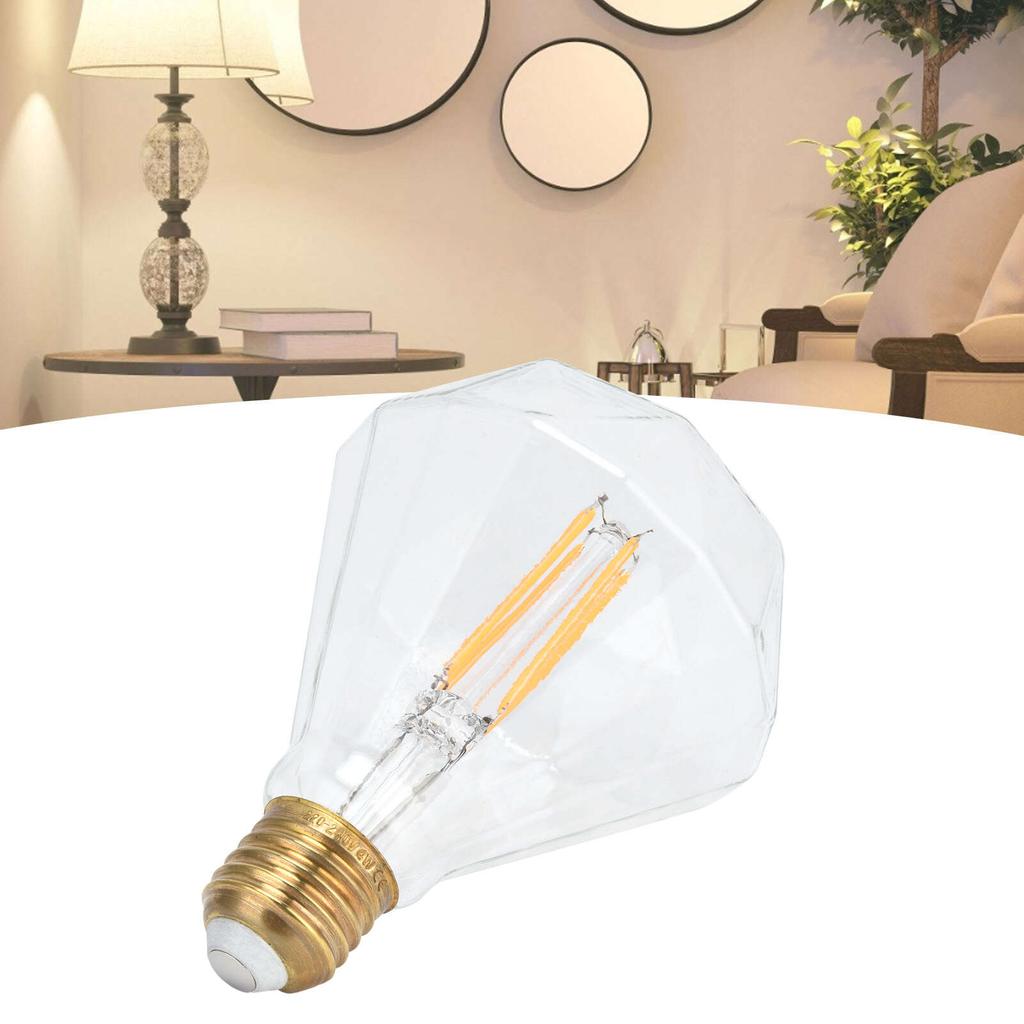 Светодиодная лампа E27 4 Вт винтажная декоративная лампа накаливания для люстры настенный светильник 220 В теплый свет
