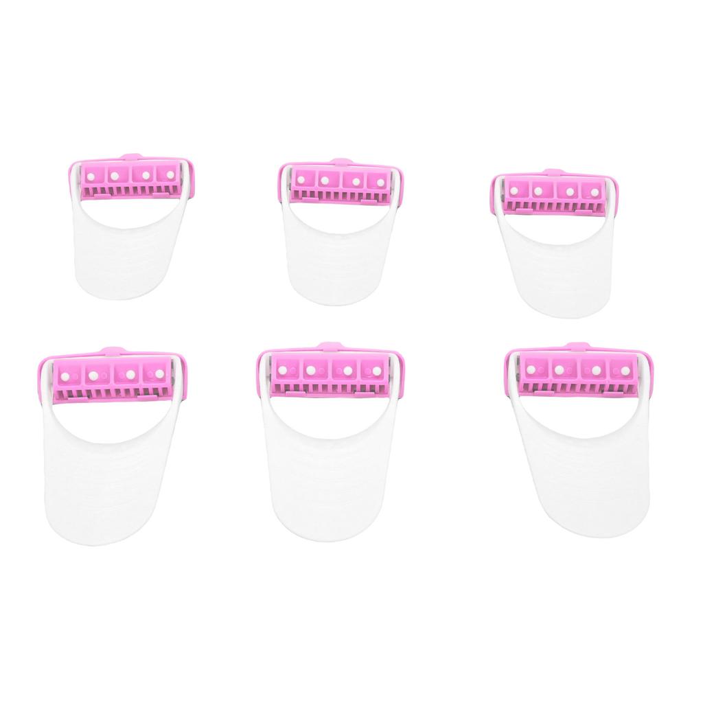 6 Pcs Disposable Horse Clippers Portable Horse Grooming Trimming Tools with Protective Covers for