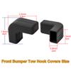 Для Jeep Wrangler JK JL Gladiator JT 2007-2024+ Передний бампер Крышки буксировочного крюка Защитная крышка для буксировочного крюка Автомобильные аксессуары