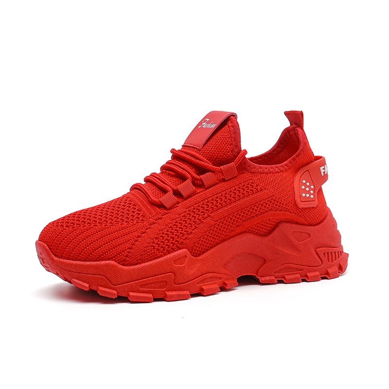 Ева обувь женская весенне-осенняя мода новая женская обувь сетчатая дышащая на толстой подошве обувь Форреста Гампа корейская версия спортивная обувь