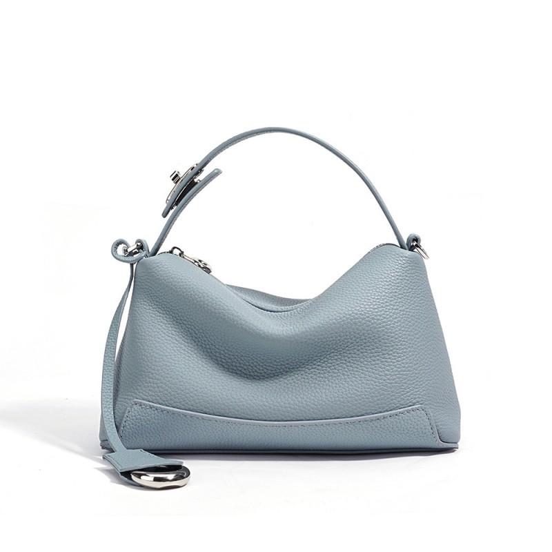 French Casual Cowhide Pillow Bag High-end Handbag Versatile Commuting Shoulder Genuine Leather Women's Crossbody