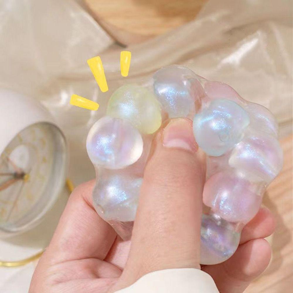 Simulation Pearls Mochi Toy Stress Relief Decompression Toy New Squi shy Toy  Gift