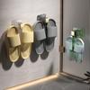 Bathroom Slipper Rack No Punching Toilet Rack Wall Hanging Toilet Hook Shoe Storage Drain Hanger