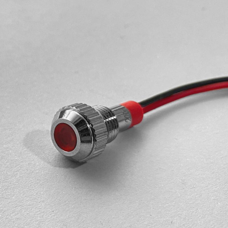 Сигнальные огни высокой видимости Металлические сигнальные индикаторы Напряжения 220 В Для панели управления оборудованием и DIY-приложений