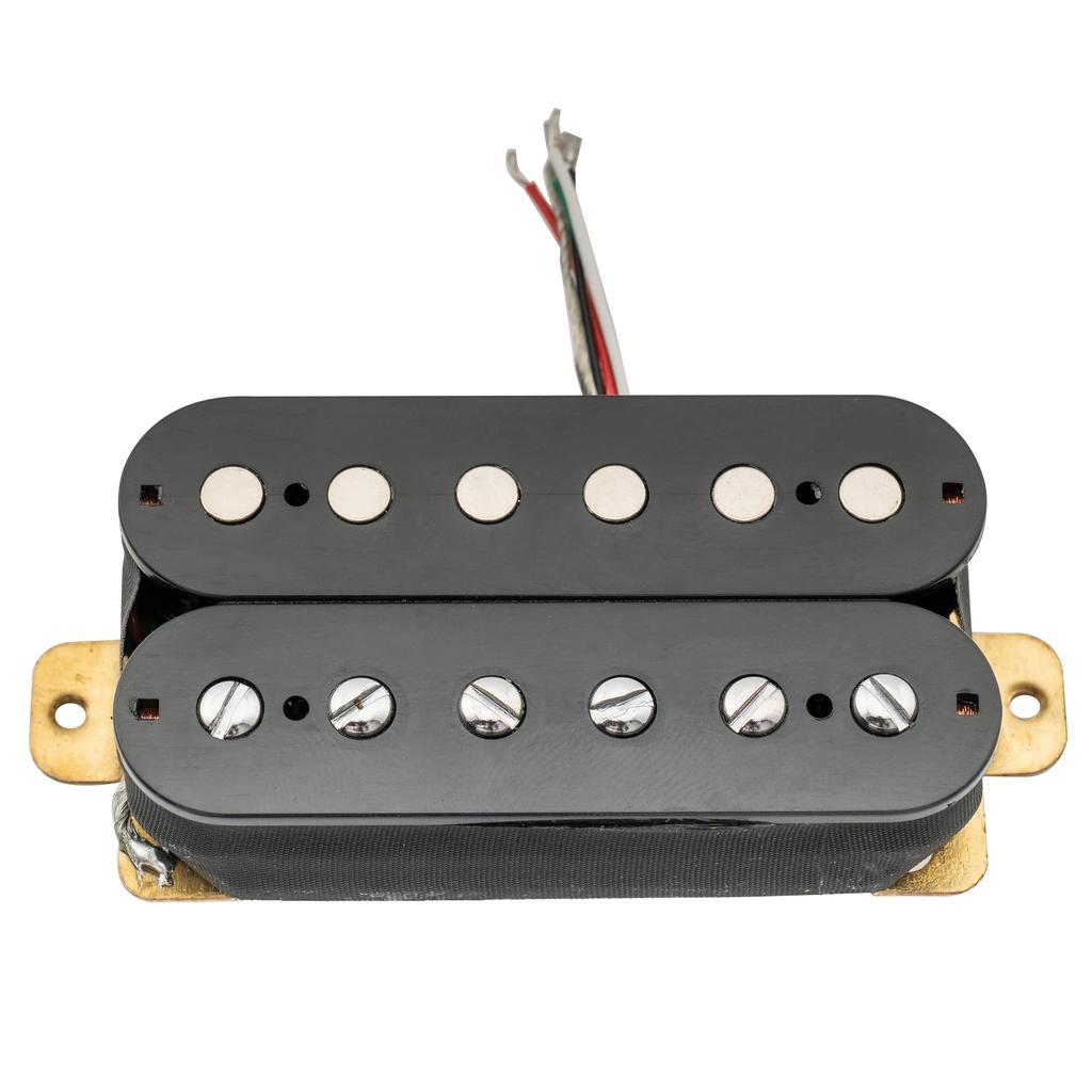 Musiclily Базовый звукосниматель Humbucker 50 мм для грифа электрогитары, Черный