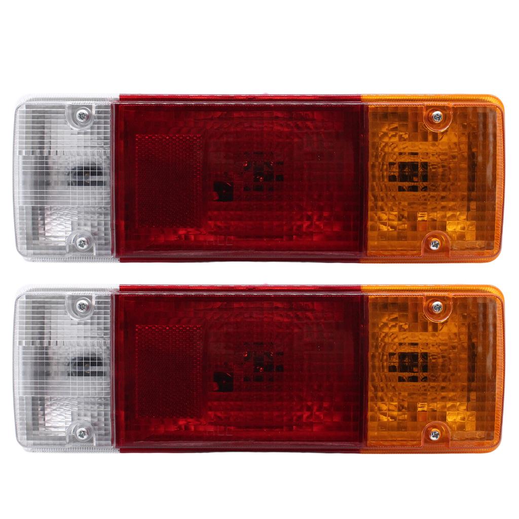 Tail Light Assembly For Toyota Landcruiser 70 75 79 Series Car Rear Bumper Signal Lamp With Bulb And Square Plug LED Tail Lights