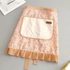 Flower Half-length Apron Canvas Cooking Half-waist Apron Fashion Work Clothes  Cooking
