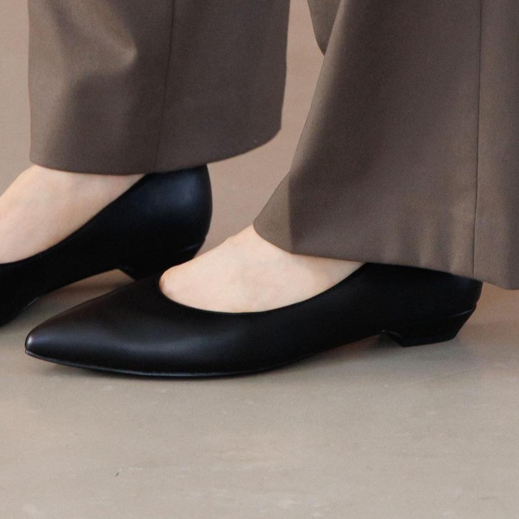 HIMIKO/Himiko/[WEB Exclusive] Low-Heel Pumps/640001 Black 250