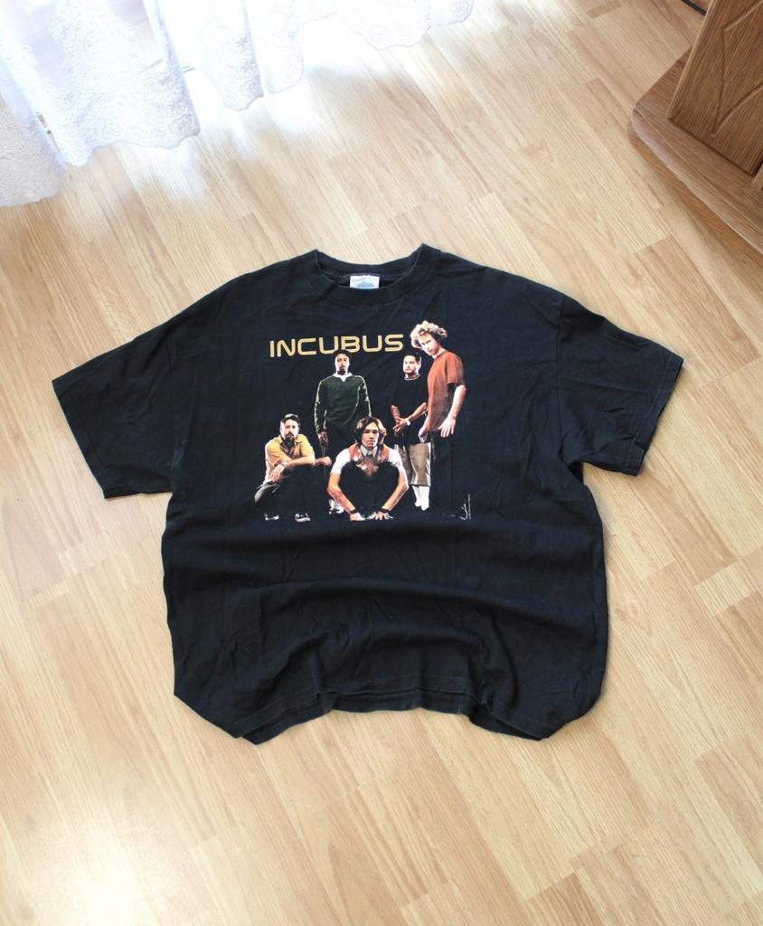 2002 Incubus Make Yourself Tour Rare Vintage T Shirt Size XL Made in USA Black Unisex T-Shirt