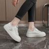 Tmy615 New White Shoes Women's  Spring and Summer Breathable Sneaker Casual Women's Shoes Thick Bottom Elevator Wild