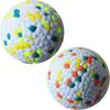 2 Pcs Rubber Dog Balls Resistant Teeth Training Latex Dog Ball Durable Dog Toy Ball